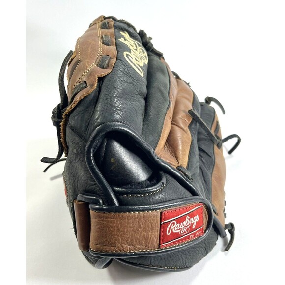 Rawlings RBG36BTN 12 1/2 Inch Basket Web Zero Shock Baseball Glove Left Throw - Picture 2 of 15